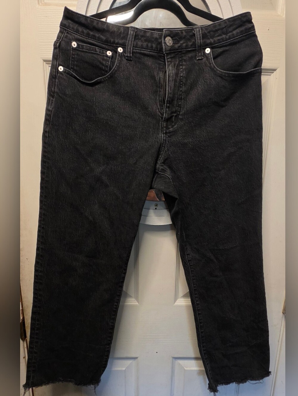 Women's Black Denim Jeans - Curvy Straight Fit